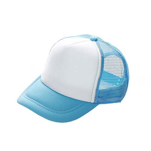 Opromo Kids Two Tone Mesh Trucker Cap, Adjustable Snapback, 13 Colors