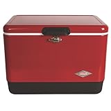 Coleman 54-Quart Steel-Belted Cooler, Red - Best Reviews Guide