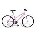 Girls 26 Inch Octane Breeze Alita Mountain Bike for Ages 12 Upwards in Soft Pink. MANUFACTURERS WARRANTY.