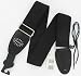 Ibanez Super Long Nylon Guitar Bass Strap Black