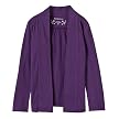 Girls' Mossimo Supply Co. Knit Wrap Cardigan - Plum