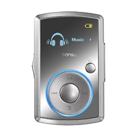 Sandisk 8GB Sansa Clip MP3 Player with Radio -  Silver