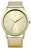 Carvel Ladies Analogue Watch CZ11.15AZ With Gold Metallic Strap