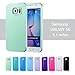 technext020 Galaxy S6 Mint Case, Galaxy S6 Case silicone protective back cover Slim Fit Samsung Galaxy S6 bumper
