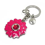 Mercedes Benz Raspberry Flower Key Chain