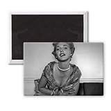 Katie Boyle - 3x2 inch Fridge Magnet - large magnetic button - Magnet