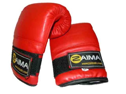 Bag Mitts - PU - Red - Medium