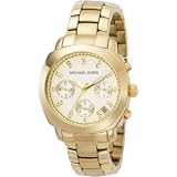 Michael Kors Watches Gold Chronograph with Stones on sale