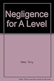 Negligence for 'A' level