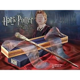 HARRY POTTER RON WEASLEY WAND COLLECTORS CASE