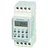 Produkt-Bild: Digitale Zeitschaltuhr McVoice 'STE-2', digital, 7 Tage, 230V/16A f&uuml;r Schalttafel-Einbau