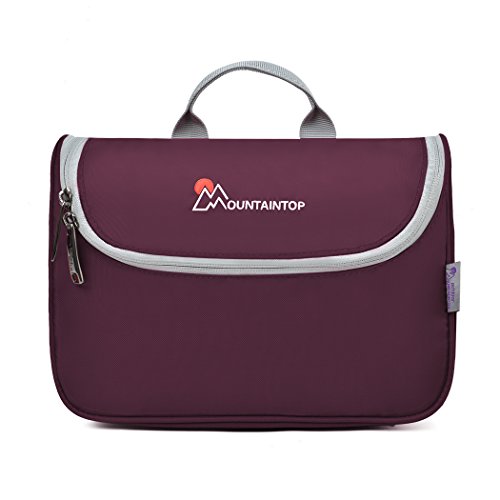 Mountaintop Hanging Travel Toiletry Bag, 7.1 x 2.4 x 9.3-Inch For Men & Women-5836