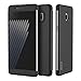 Galaxy Note 7 Case, Clear View Touch Window Shockproof Dirt Proof Thin Slim Fit Smart Phone Leather Flip Case Cover for Samsung Galaxy Note 7 (Black)