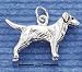 Sterling Silver 3d Labrador Retriever Dog Charm