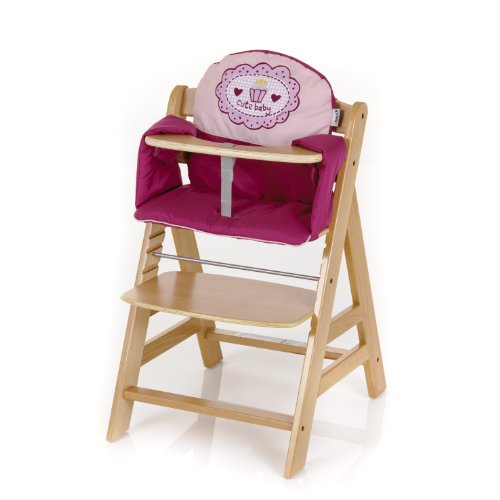 Hauck 667330 Hochstuhlauflage Highchair-Pad Deluxe Cute Baby