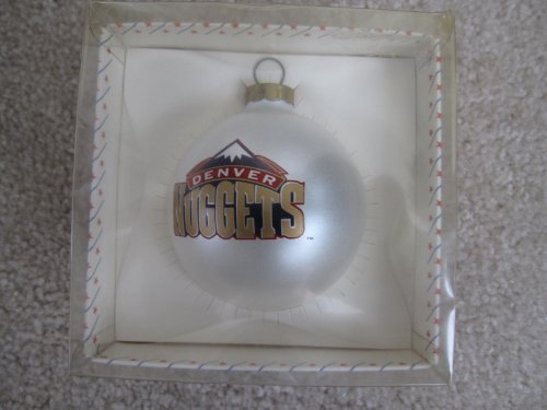 Glass Ball Ornament of the Denver Nuggets