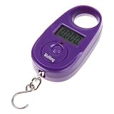 15kg*5g 15kgx5g 15kg-5g Mini Purple Display Hanging Luggage Fishing Weighing Digital Scale Kg Lb