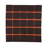Manhattan Brown & Orange Hand-Knotted Wool Rug, 5 ft 6 in x 7 ft 10 in