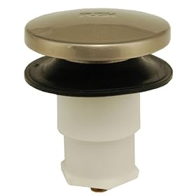 Buy Bathtub Drain Plug, Satin Nickel Finish - By Plumb USA by Plumb now!
