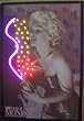 Marilyn Monroe Perfume Neon and LED Sign (Purple) (36"H x 24"W x 1"D)