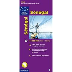 Carte routi�re : S�n�gal