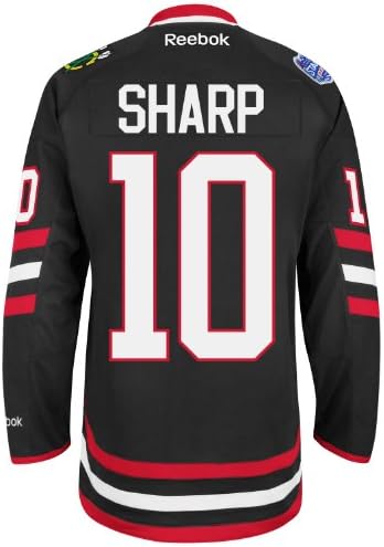 Chicago Blackhawks 2014 NHL Stadium Series Patrick Sharp "A" Premier Adult Jersey by Reebok (X-Large)