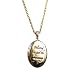 Disney Couture Jewelry - Believing Is Only The Beginning Locket Necklace (Gold Plated)