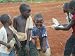 Children Play with Water Near a Zimbabwean Movement for Democratic Change (MDC) Elect...