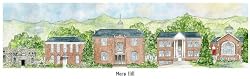 Mars Hill College - Collegiate Scenes - 9" x 18"