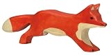 Holztiger Running Fox Wooden FigureIMAGE