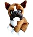 boxer11 - Boxer 11 Sitting Plush Toy