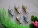 5pcs Fish Shape Multi Jointed Fishing Hard Lure Bait Hooks D201