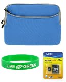 MSI Wind U100 10-Inch Netbook Neorpene Sleeve Case and 4 GB Micro SDHC Memord Card