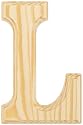 Wood Letters 6"-Letter L
