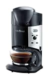 Coffee Maxx schwarz Kaffemaschine mit Mahlwerk und Timer