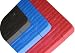 BLACK 100 SQ Ft (1 inch) 24mm tatami, martial arts, mma, wrestling, grappling eva foam interlocking puzzle mats