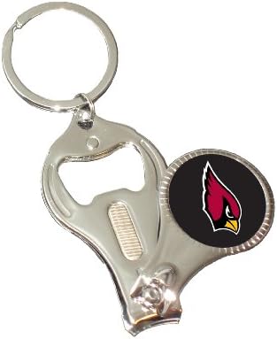 NFL Arizona Cardinals 3-in-1 Nailclipper Keychain