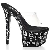 Pleaser Shoes WomenOs SKY-301-3, 6 3/4 Stiletto Heel Platform Slide