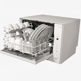 IGENIX IG6550JUN11 4 PLACE COUNTER TOP DISHWASHER WHITE