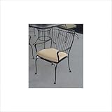 IMAGE OF Easton Seat Cushion Fabric: Velvet - Antique Beige