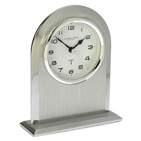 Mantle Clock - Silver Arch - Radio Controlled 37027
