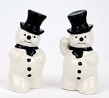 Christmas Vintage Style Snowman Shaker Set