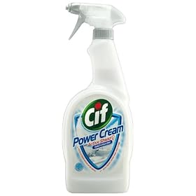 Cif Bathroom Power Cream Spray 750 ml (Pack of 3)