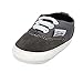 RVROVIC Baby Boys Girls Shoes Canvas Toddler Sneakers Anti-Slip Infant First Walkers 12Color (13cm (12-18months), Dark Grey)