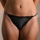 Mesh with Lace G-String