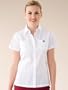 The Perfect Shirt by Dickies Scrubs. Button Down Style in Stai- Sku:12810ADWH2XL; Color:Dickies White; Size:2XL 2XL
