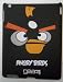 Angry Birds Pattern Matte Hard Plastic Case for iPad 2 (BLACK BIRD) + Clear Screen Protector