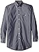 Wrangler Men's Big and Tall George Strait One Pocket Long Sleeve Solid Woven Shirt