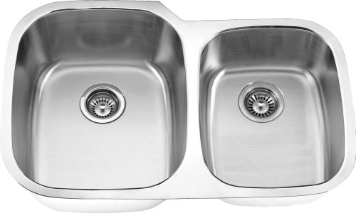 Stainless Steel Kitchen Sink - Undermount Double Bowl