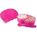 Nuby Easy Go Section Bowl with Spoon, Colors May Vary